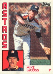 1984 Topps      507     Mike LaCoss